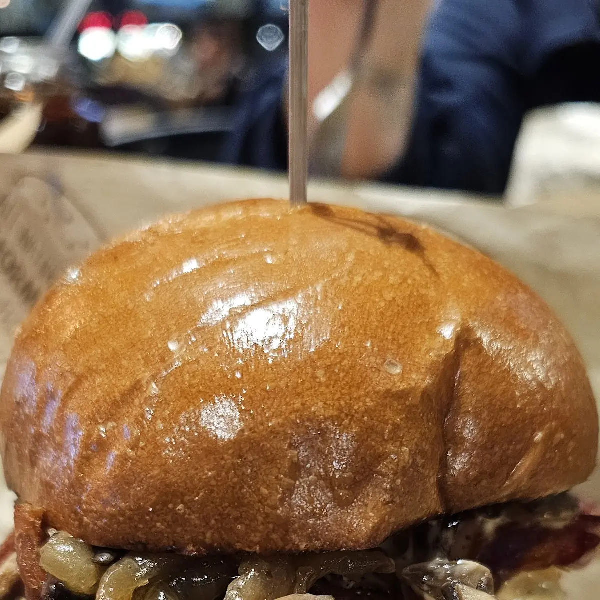 Ostrich Burger