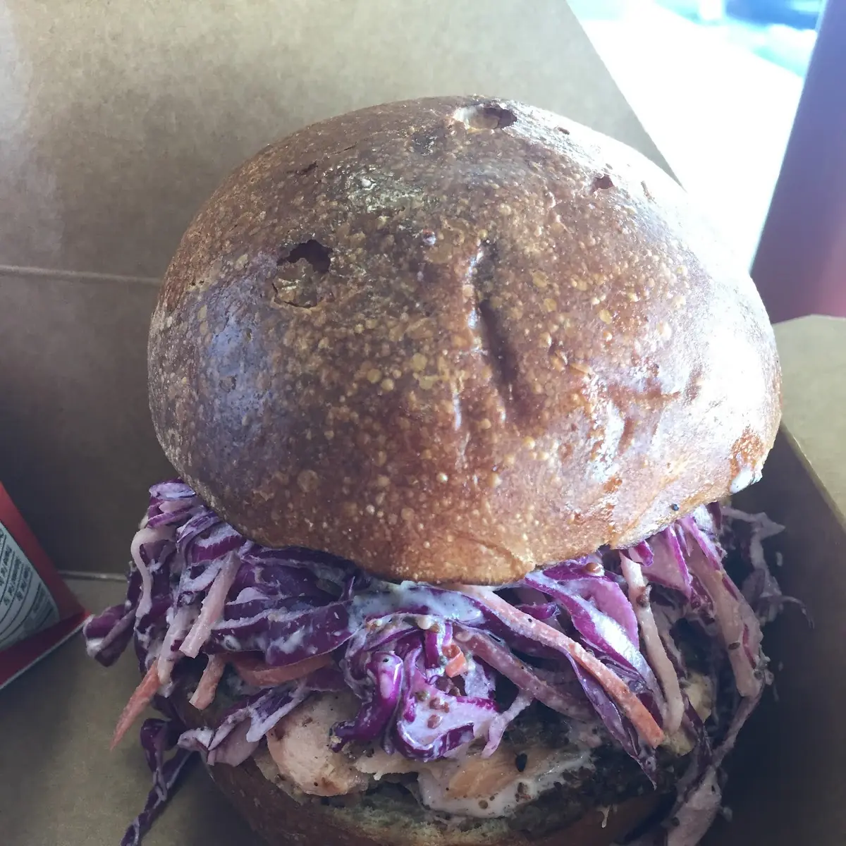 Salmon Pastrami Sando