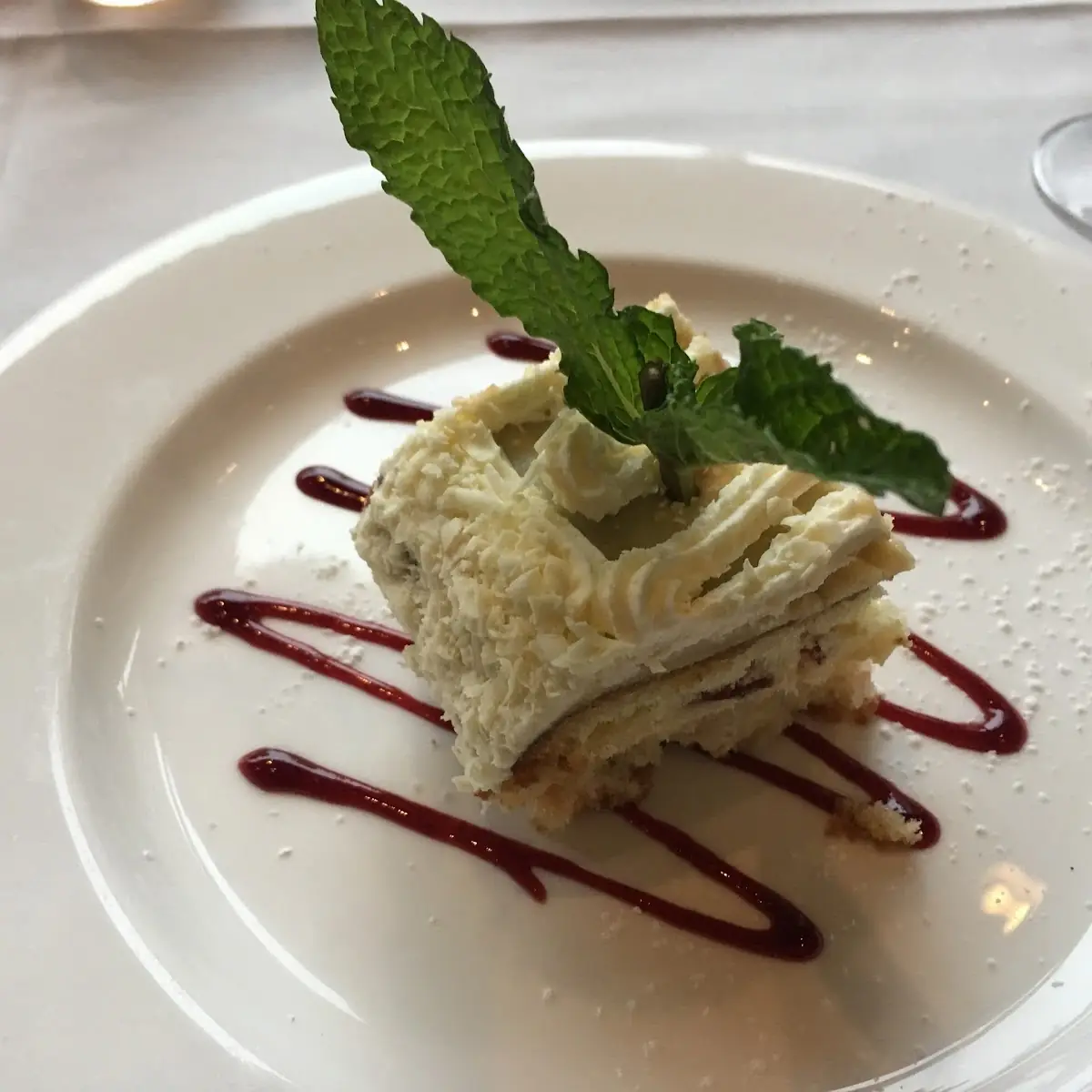 Berry Cheese Cake Slice