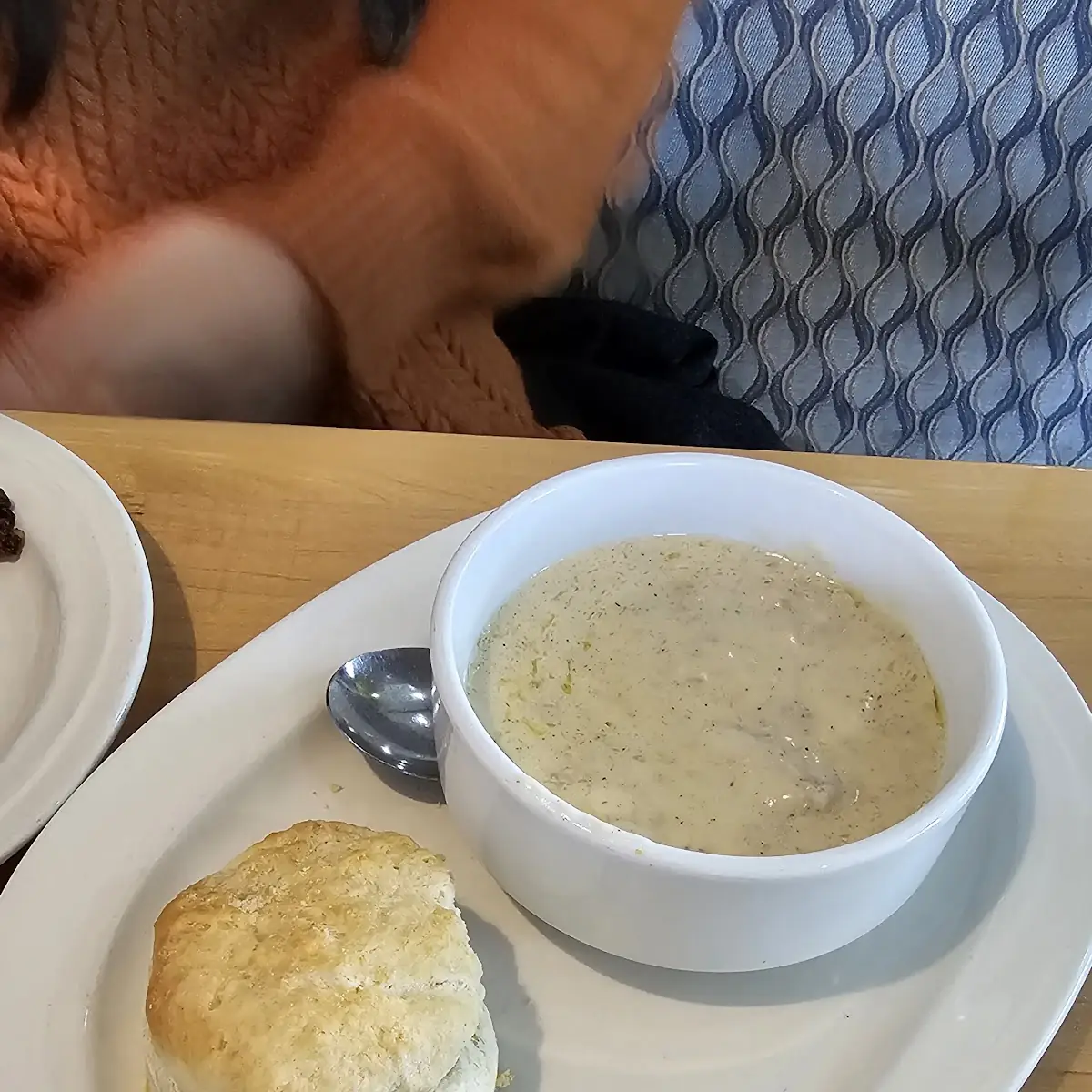 Sausage Gravy and Bisquit