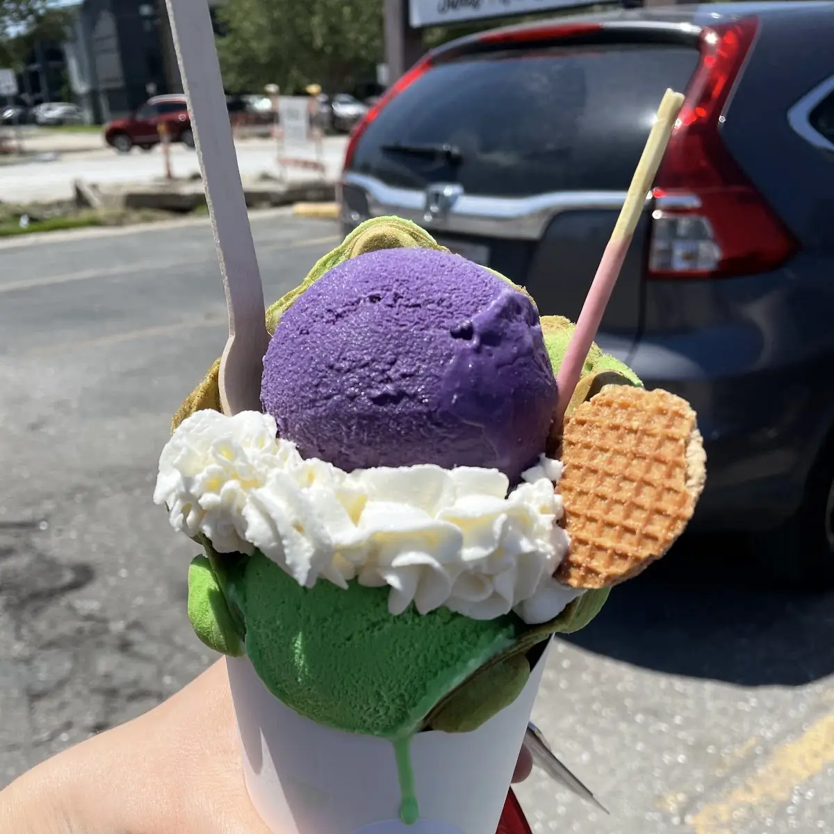 Bubble Waffle Cone