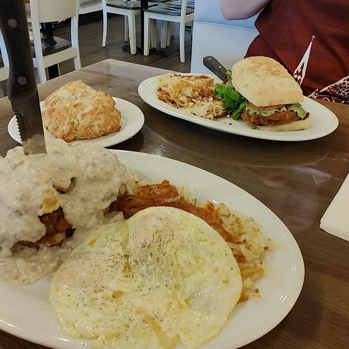 Country Fried Steak & Eggs