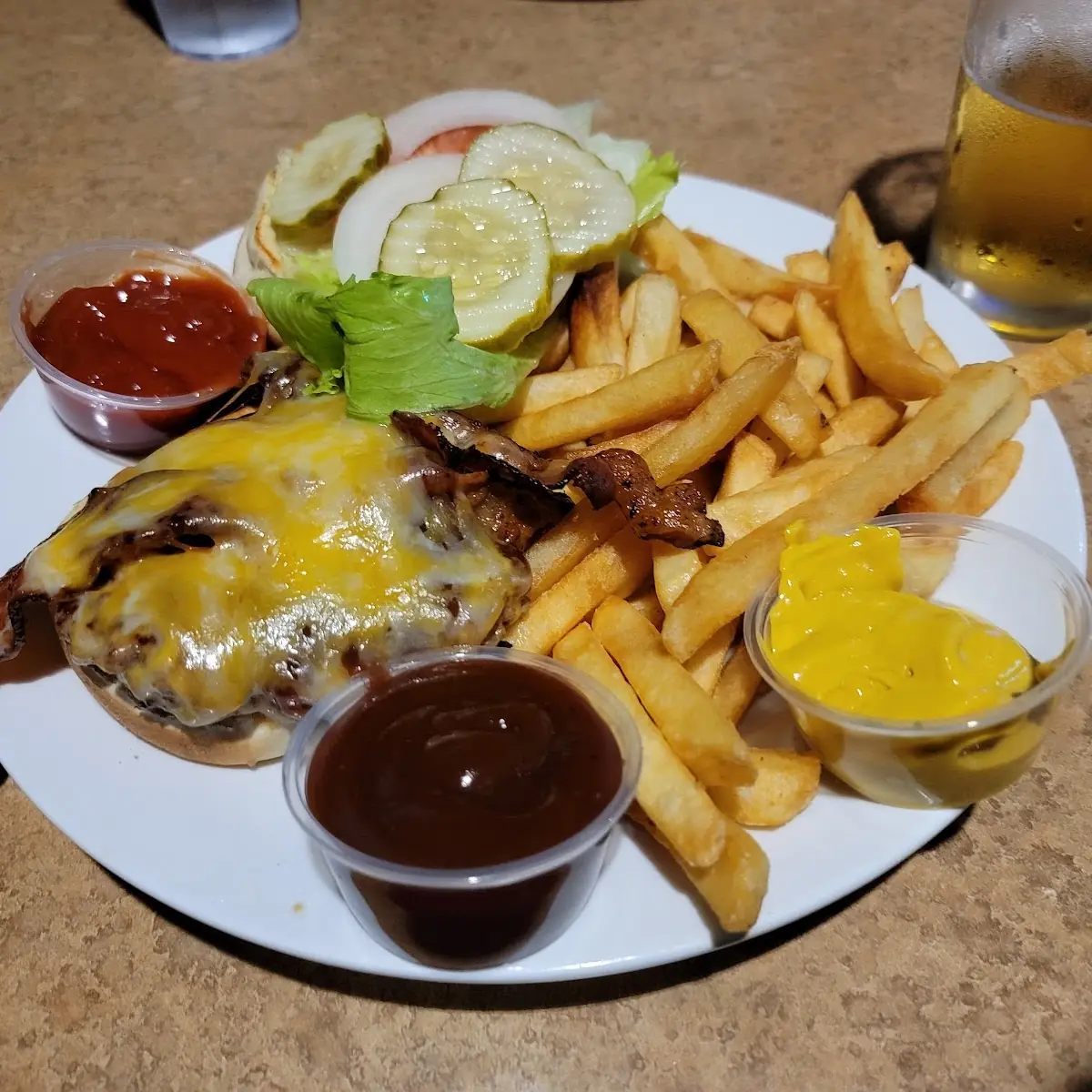 BBQ Bacon Cheese Burger