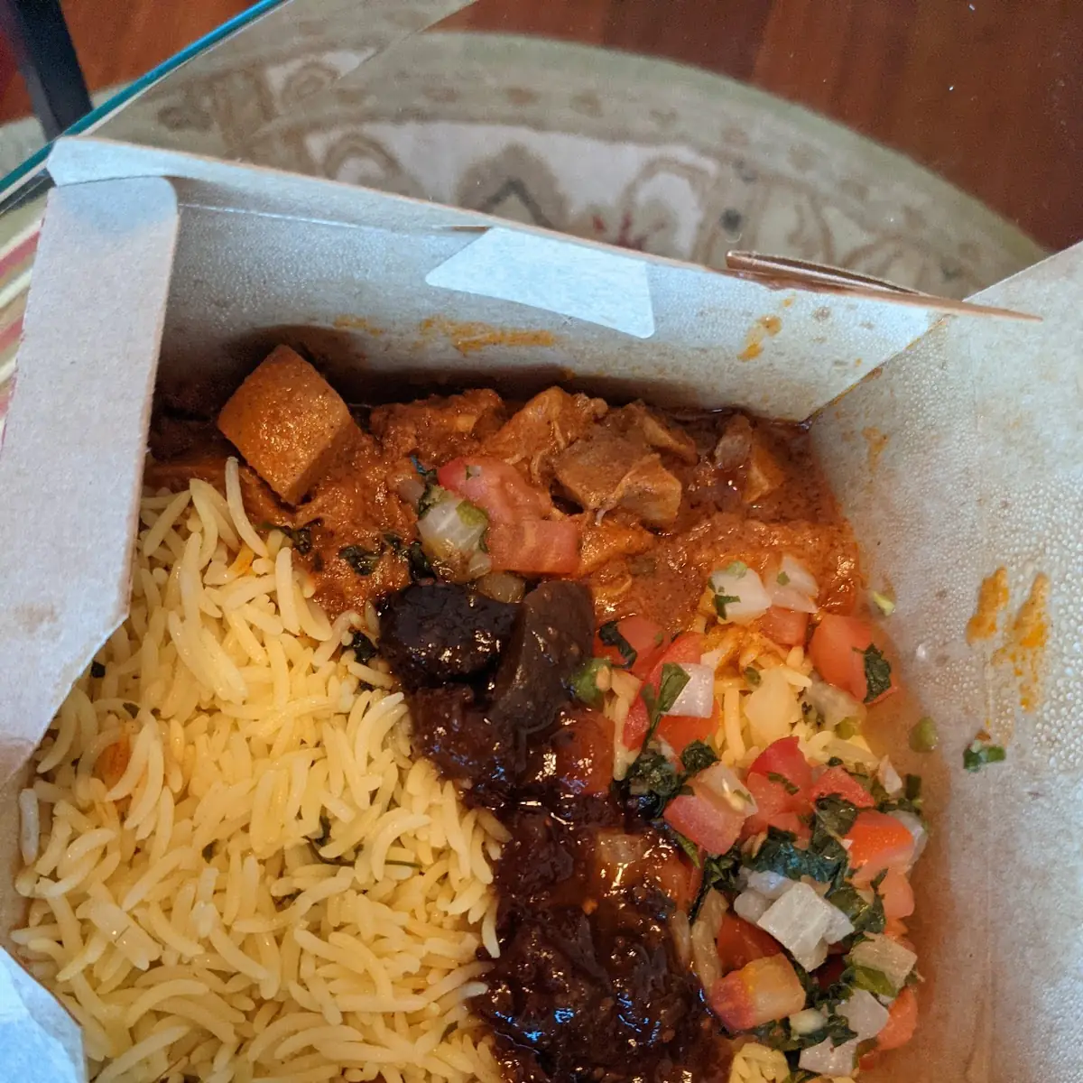 Chicken Tikka Saag Paneer