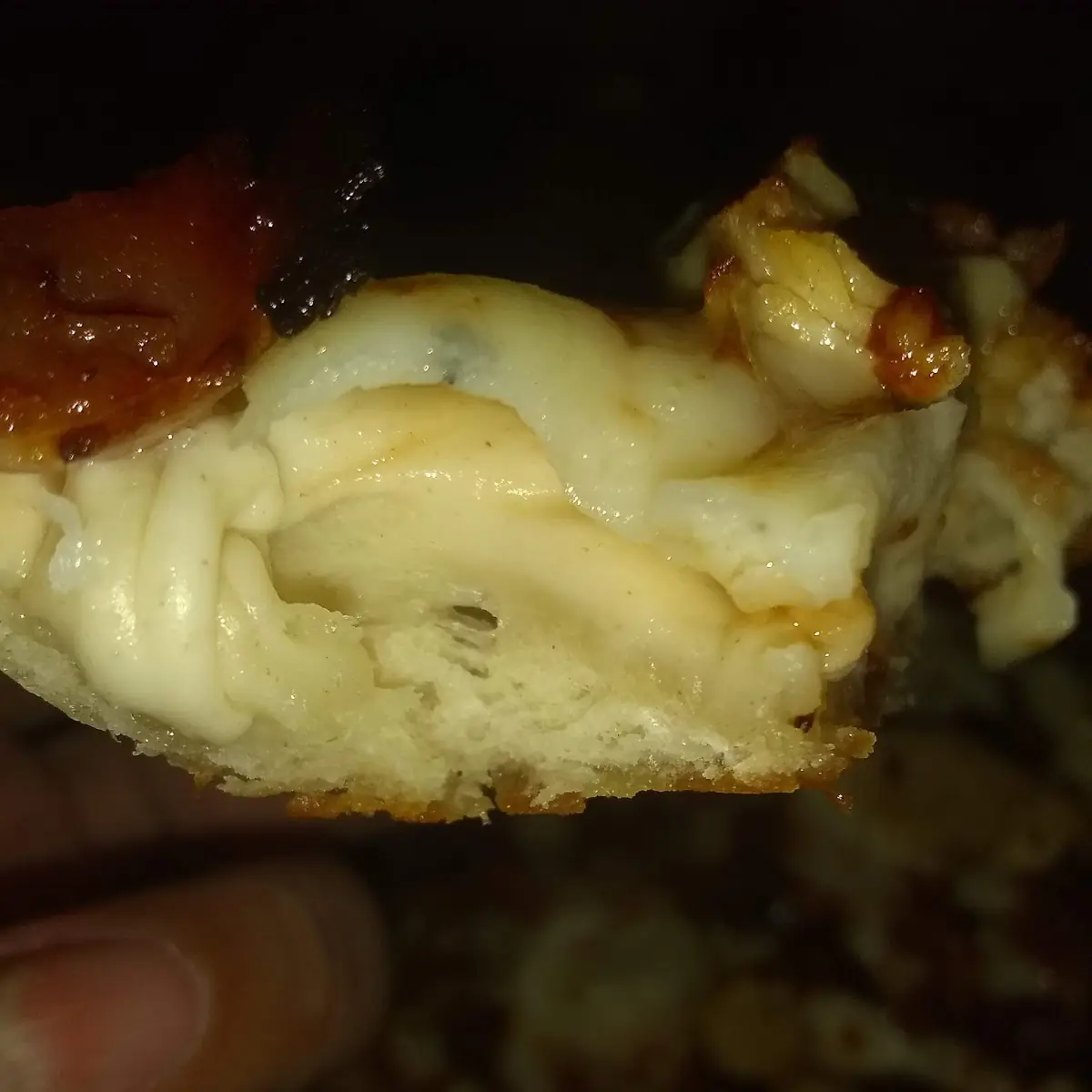 Pan Pizza Just Raw Dough
