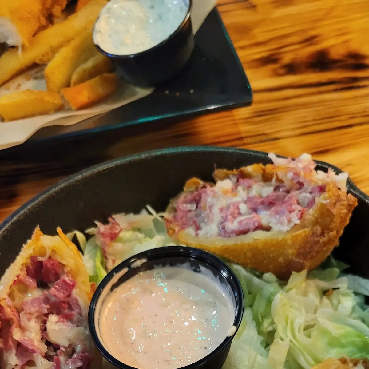 Rueben Egg Rolls