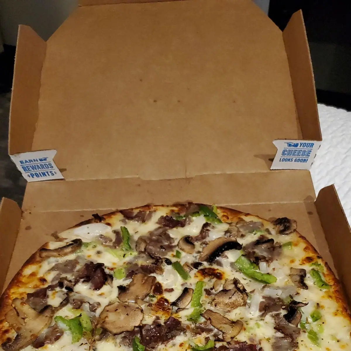 Philly Cheesesteak Pizza