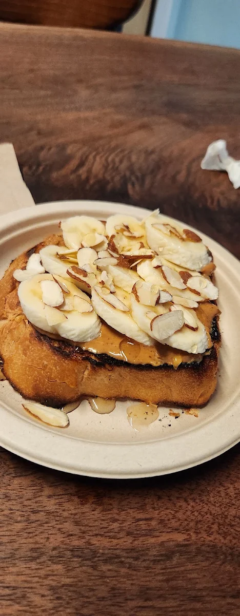 Peanut Butter and Banana Toast
