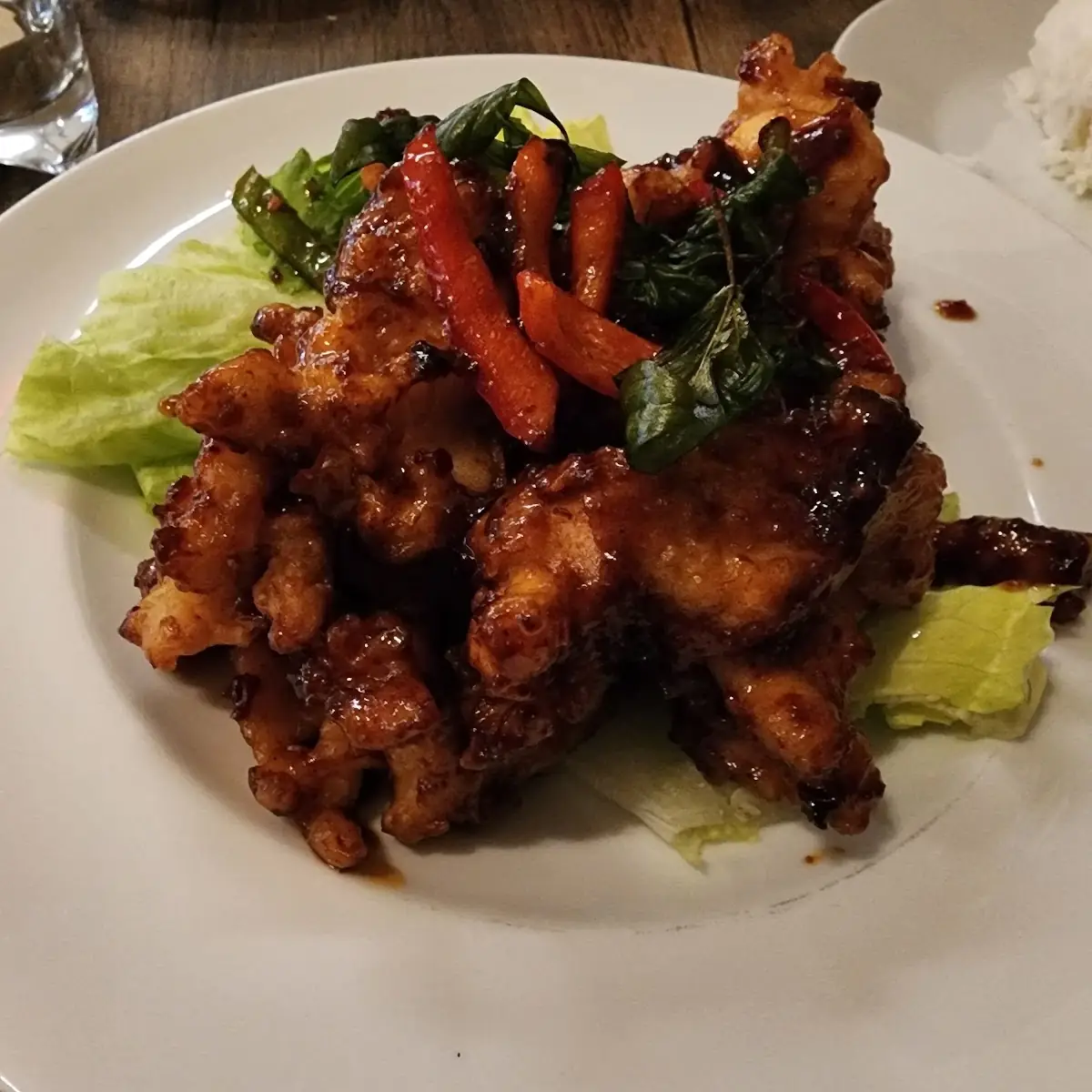 Basil BBQ Duck