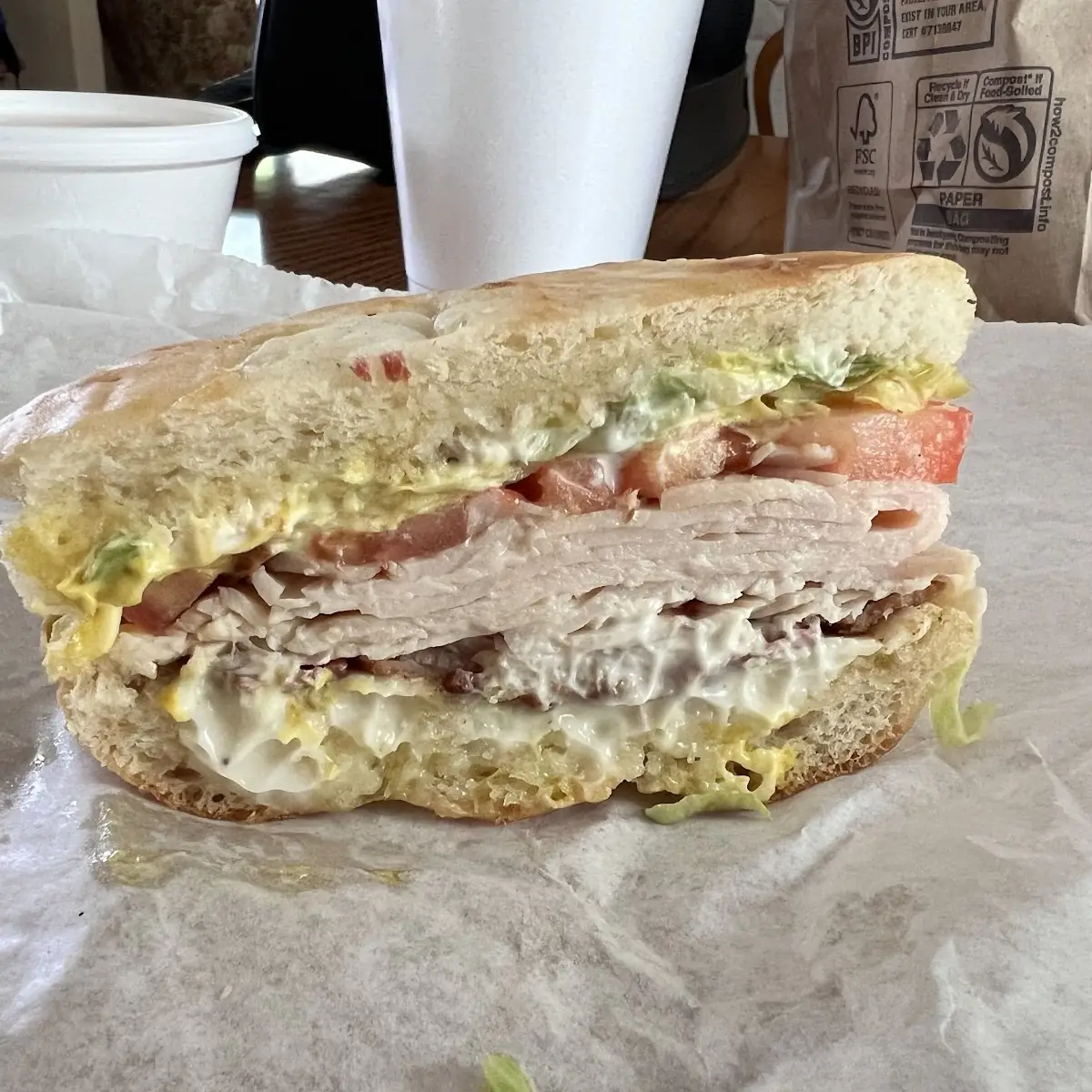Turkey Club Sandwich