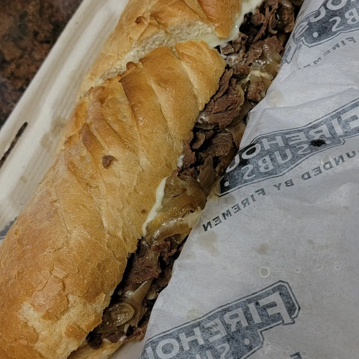 Firehouse Steak and Cheese Sub