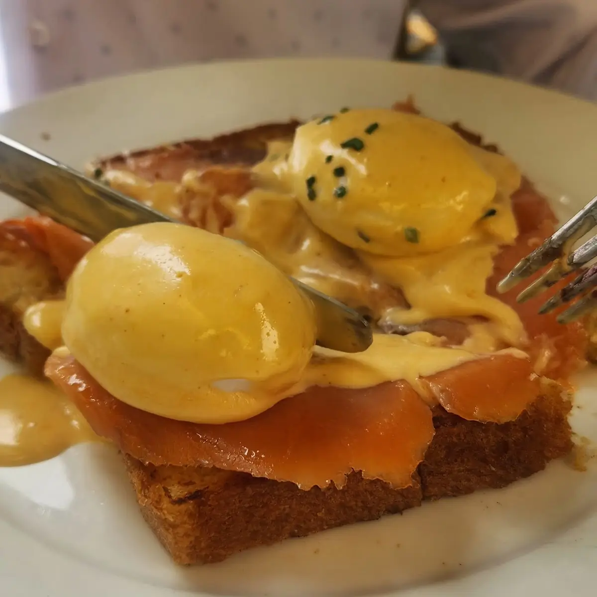 Eggs Benedict with Salmon