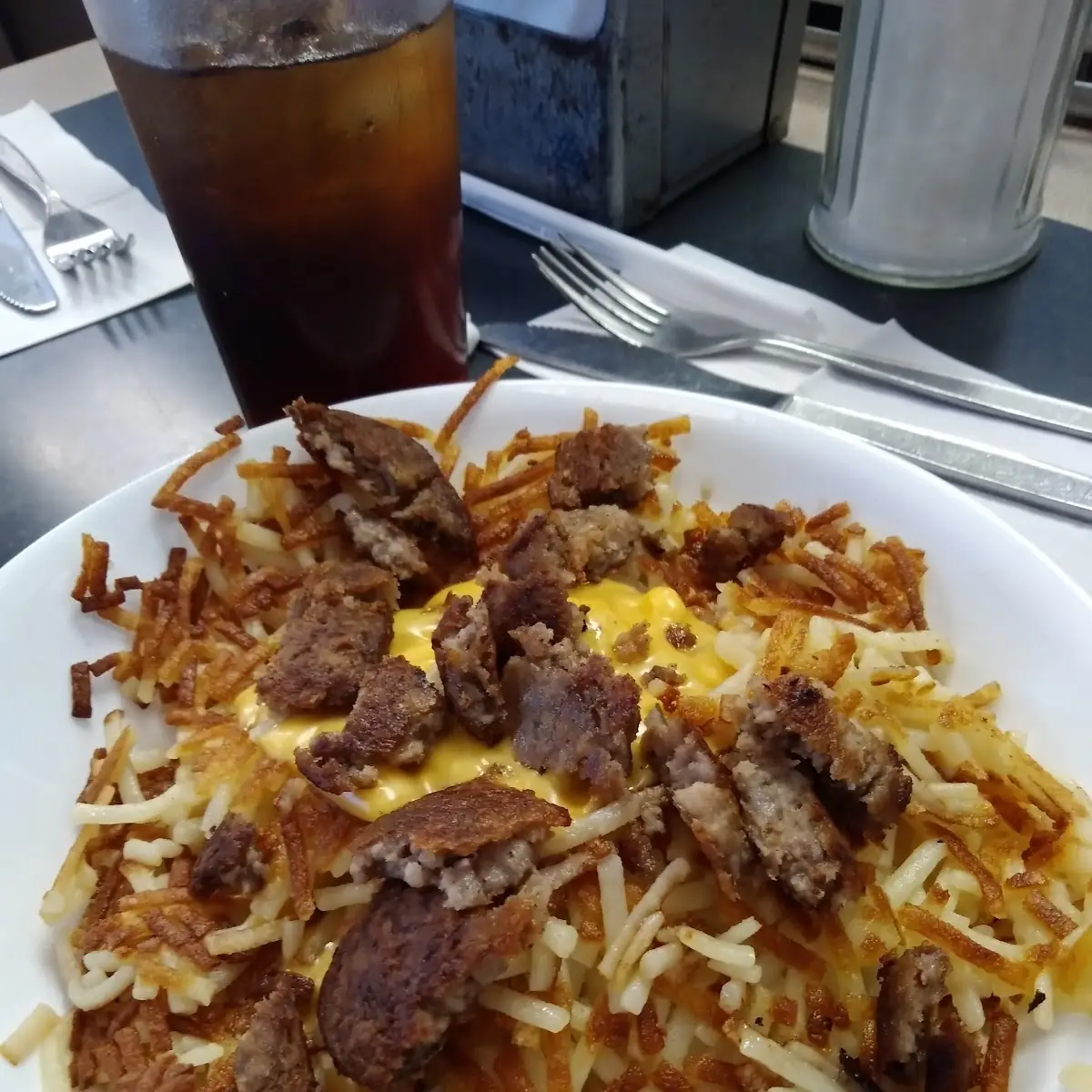 Sausage Hash Brown Bowl
