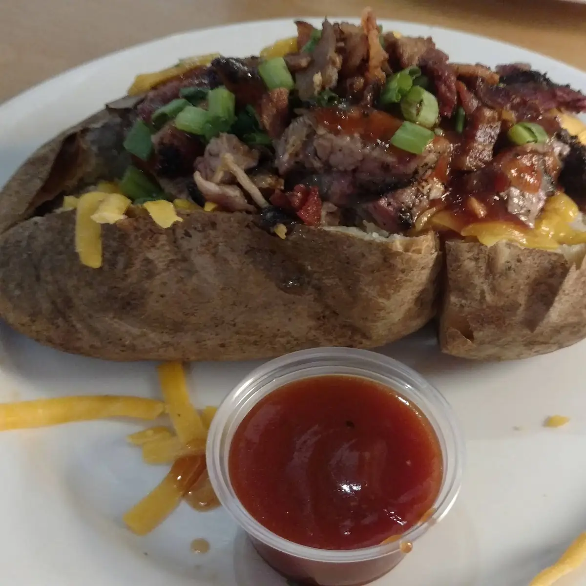 Not so Loaded Baked Potato