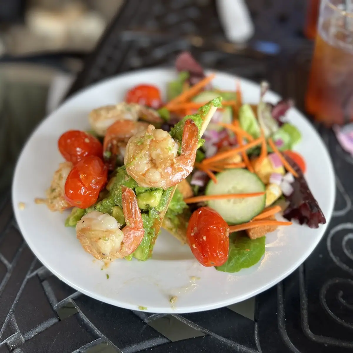 Shrimp Avocado Toast