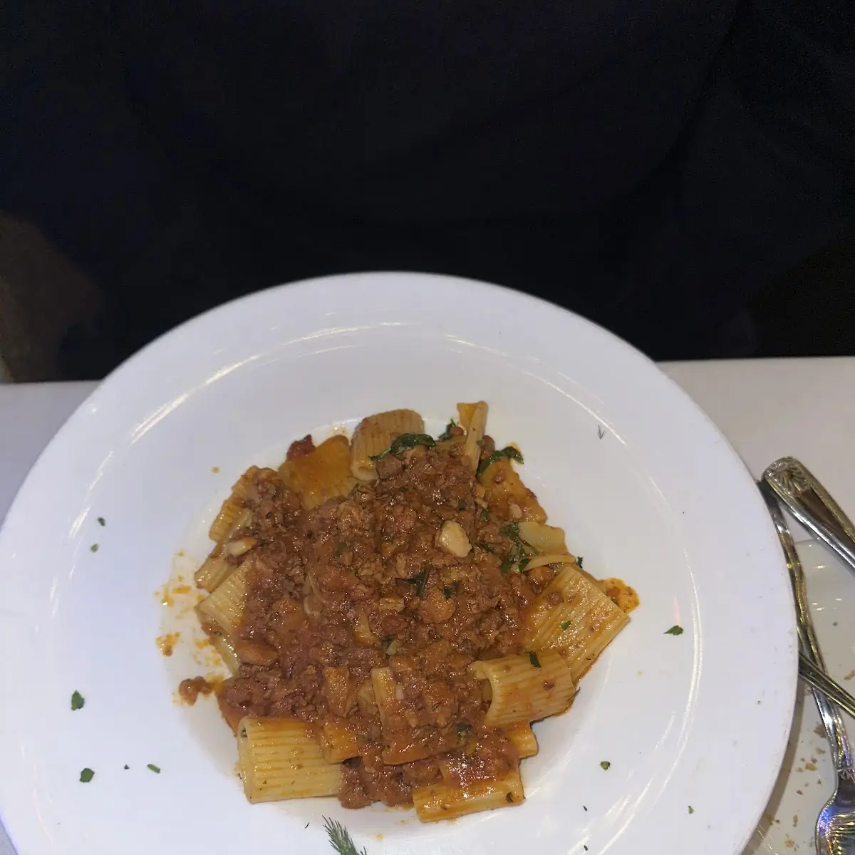 Rigatoni Bolognese