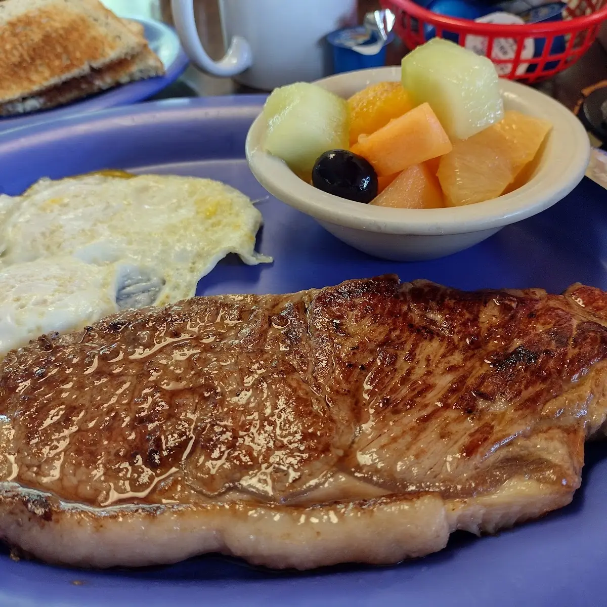 Ham Steak & Eggs