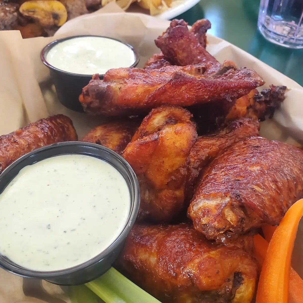 Chiken Wings and Fries