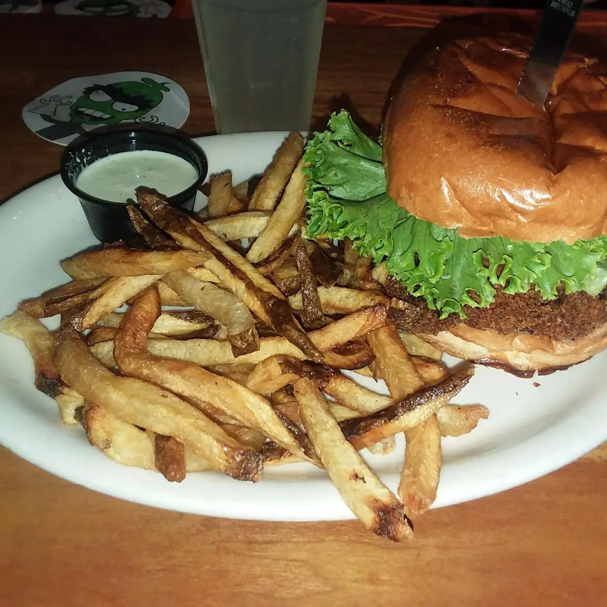 Crispy Chicken Sandwich with Side