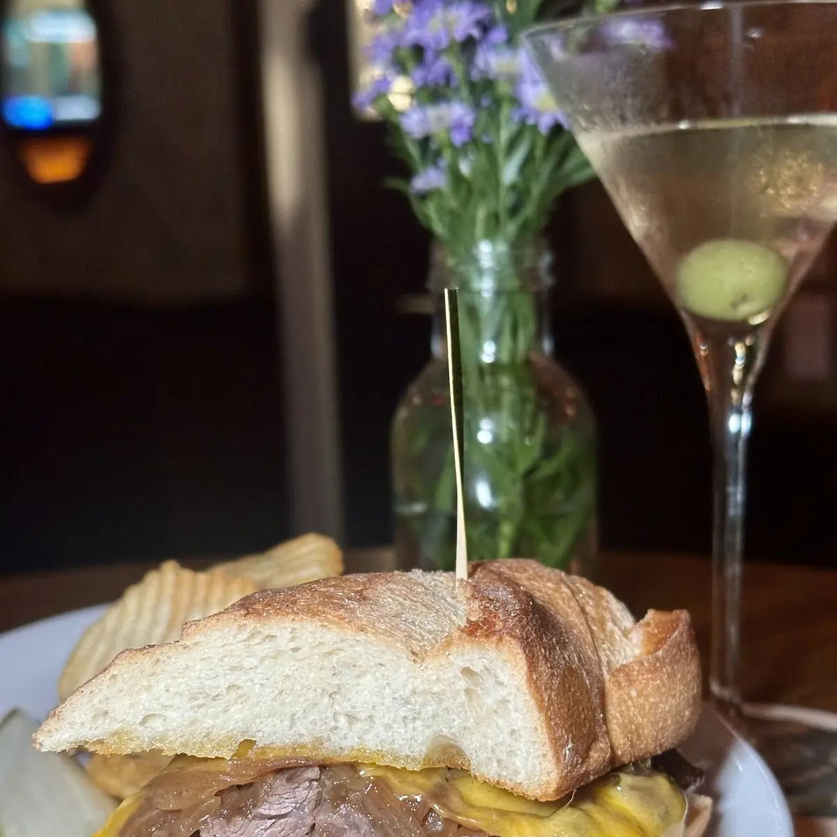 Skirt Steak Sandwich