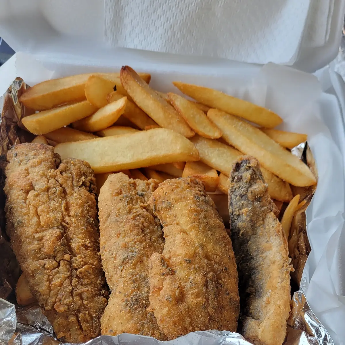 Fried Fish Whiting