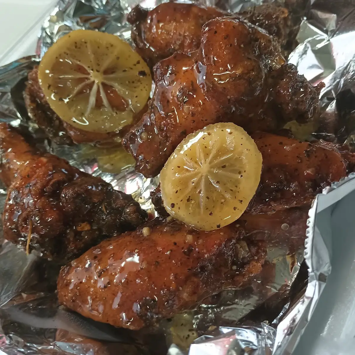 Glazed Lemon Pepper Chicken