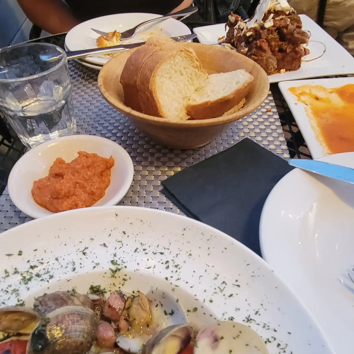 Bread and Tomato Sauce