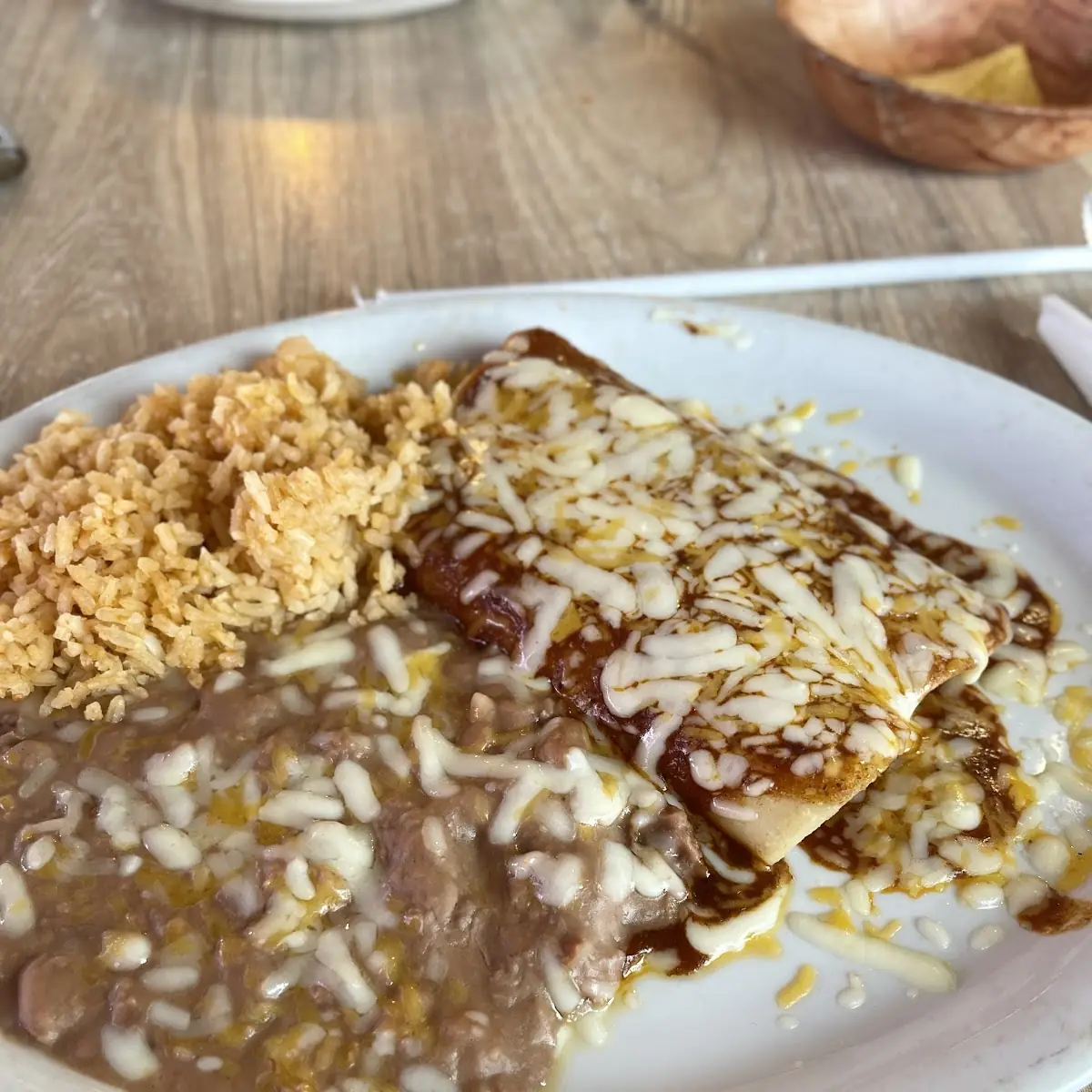 Mole Enchiladas