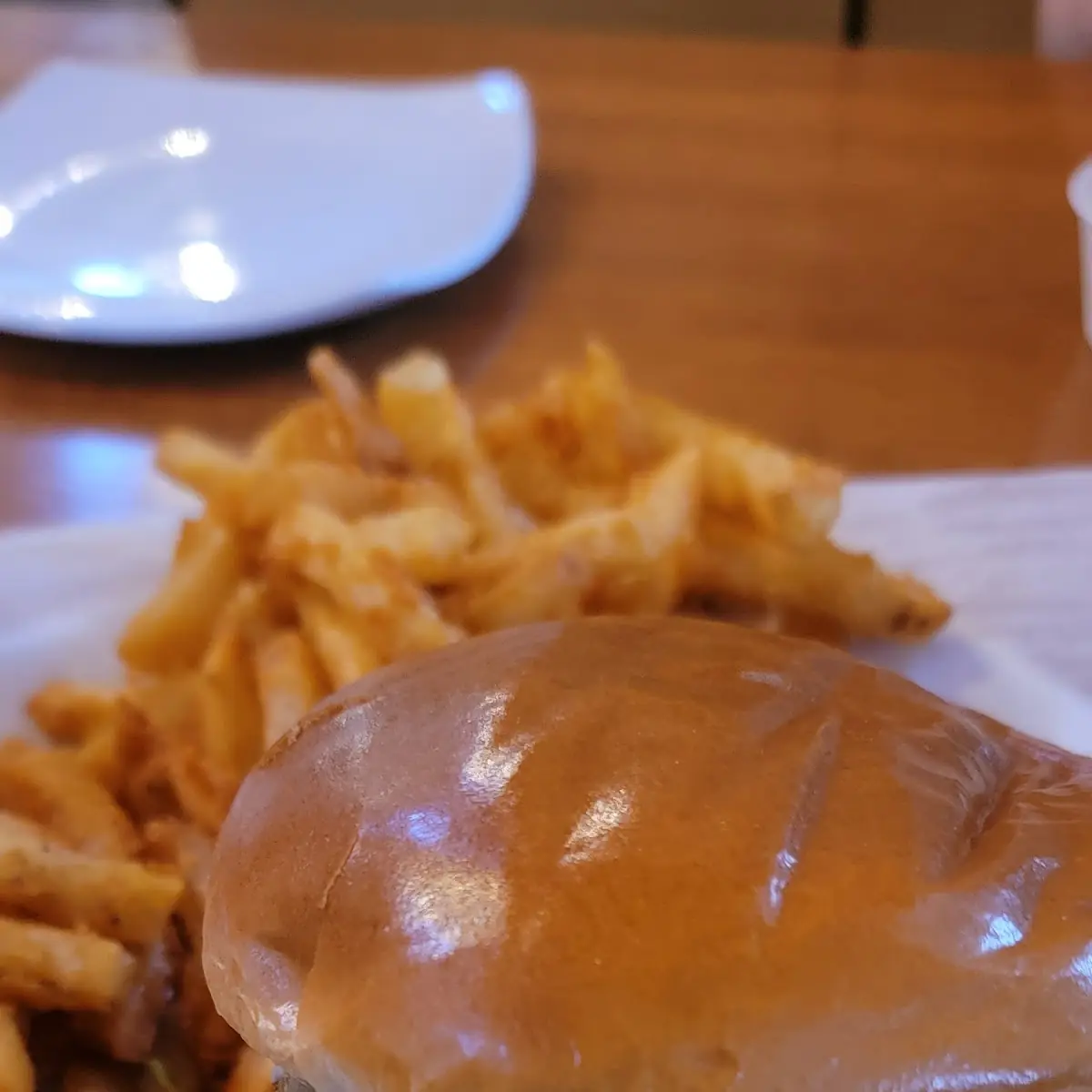 Mushrooms and Swiss Burger