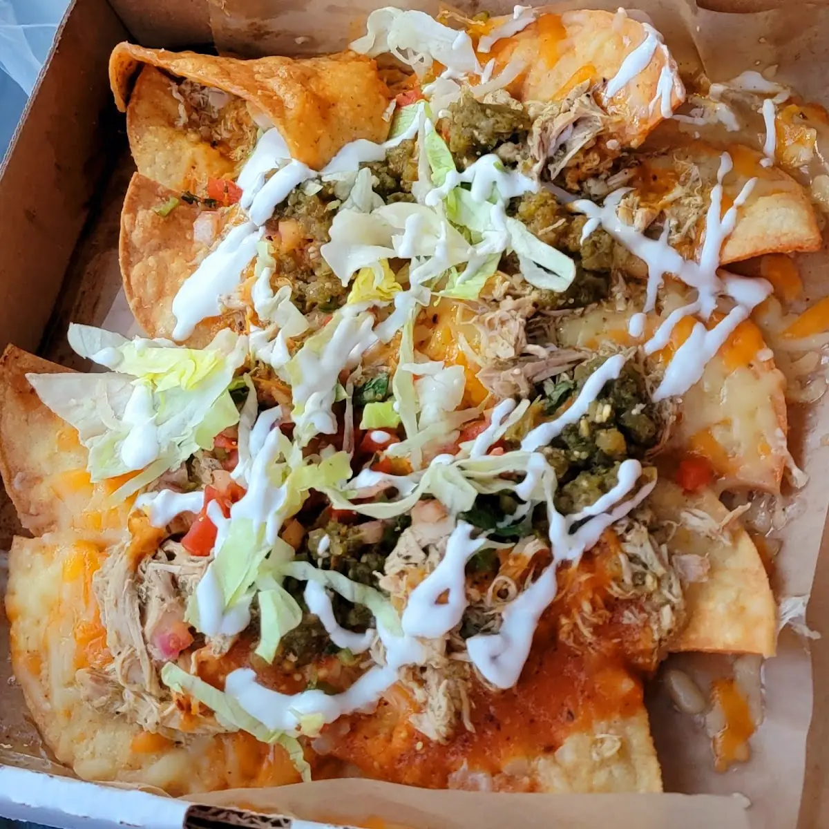 Chicken Nachos