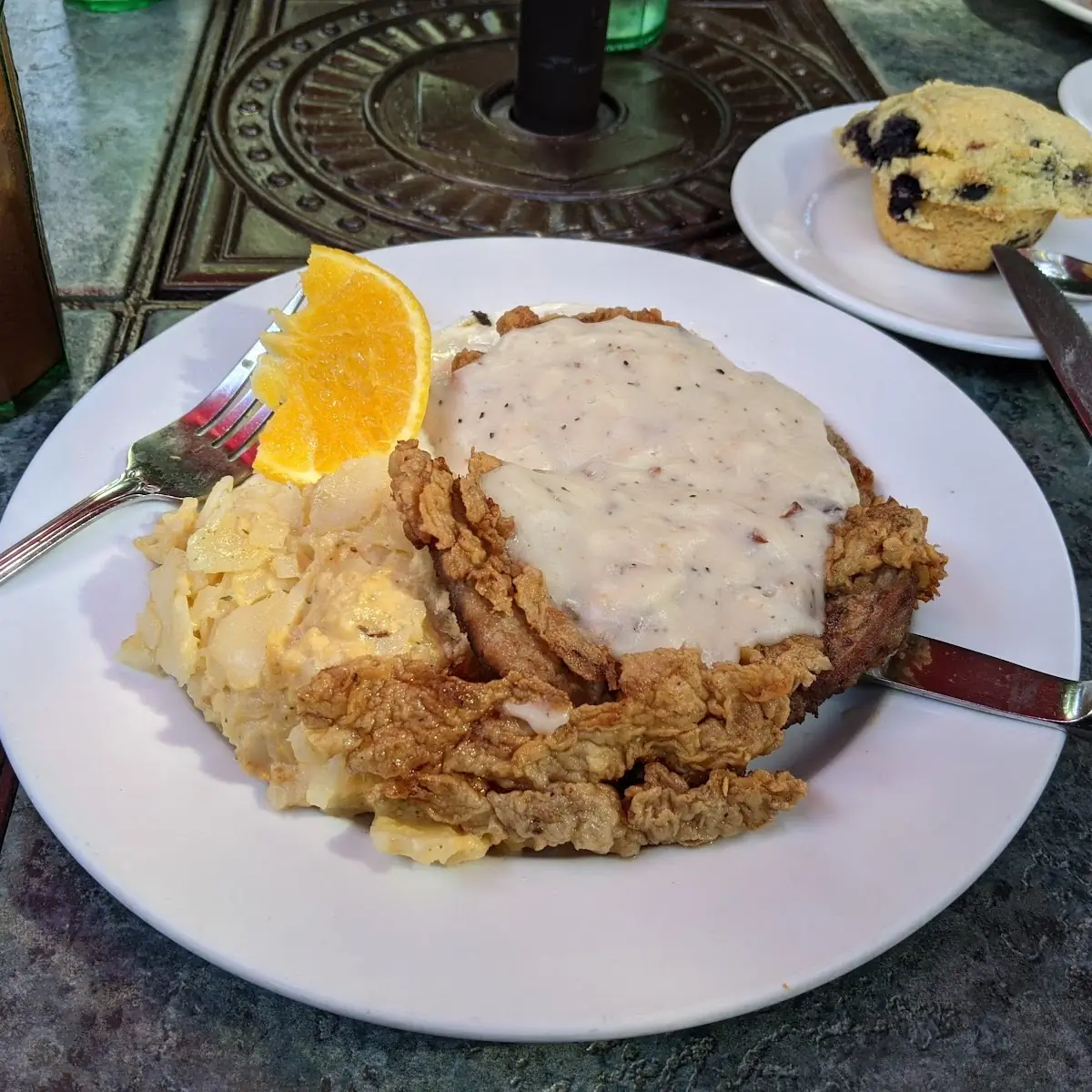 Country Fried Steak & Eggs