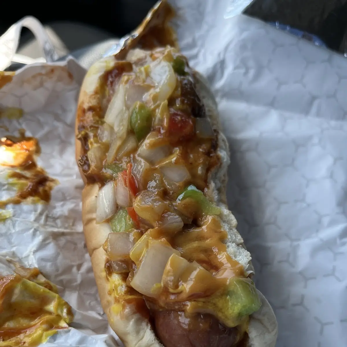 Hot Dog Egg & Cheese
