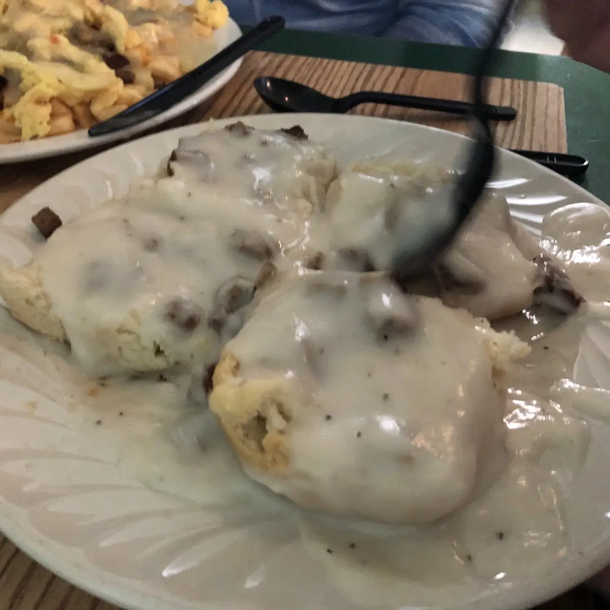 4 2 Biscuits & Sausage Gravy