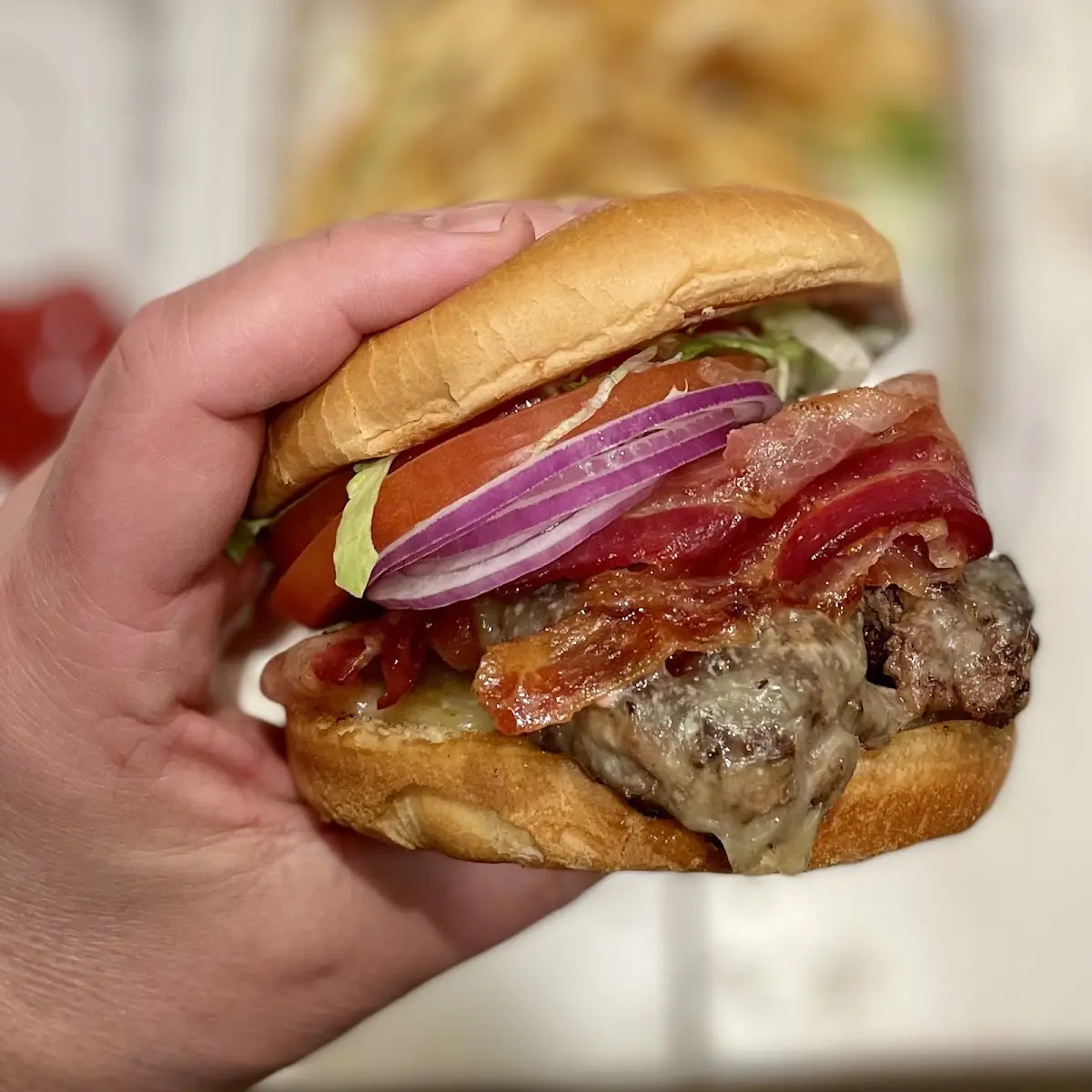 Double Bacon Burger
