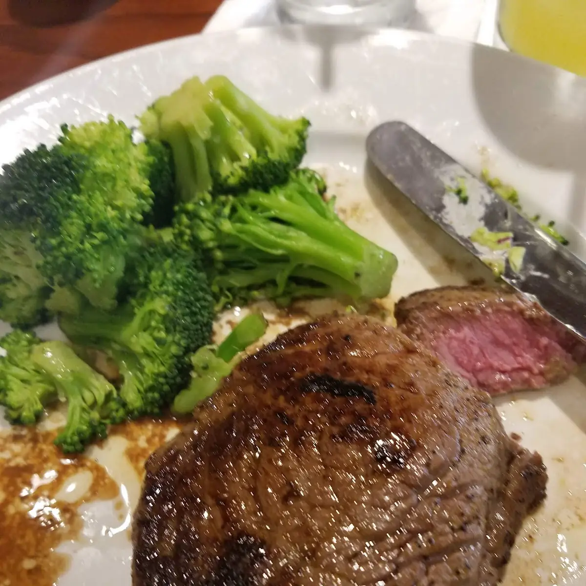 Ribeye Steak Mashed Potatoes Caesar Salad