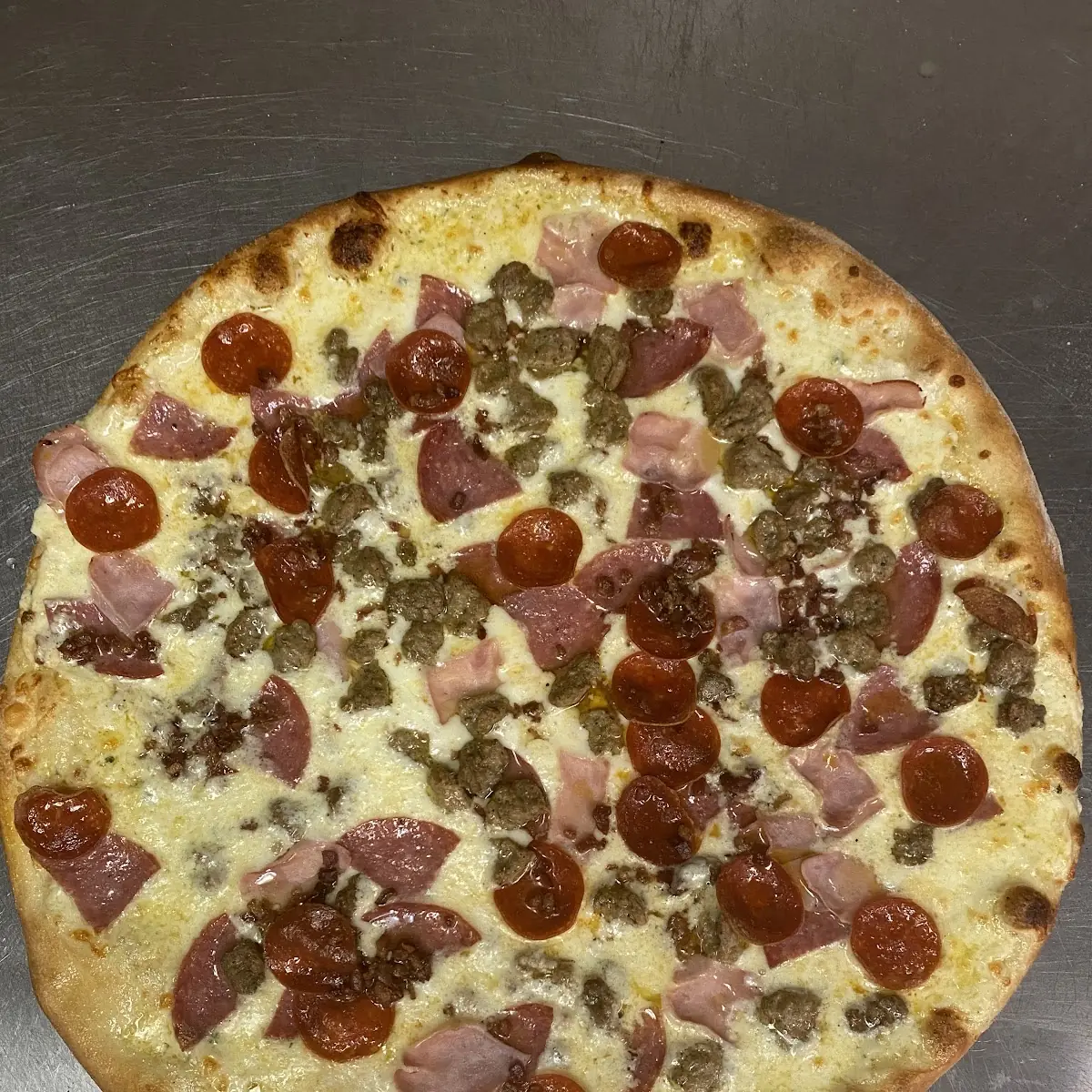 White Meat Lovers Pizza