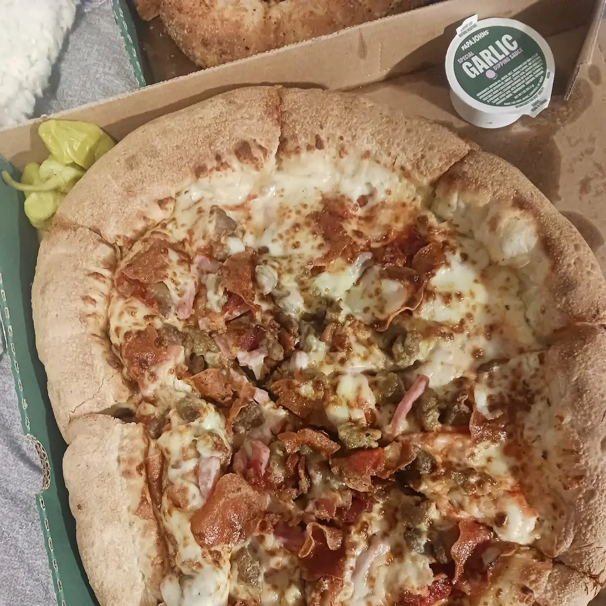 The Meat Lovers Pizza
