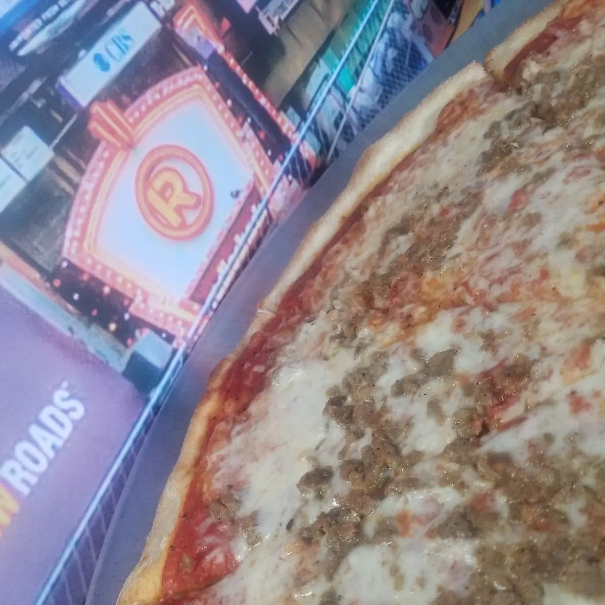 Cheese Sausage Pizza