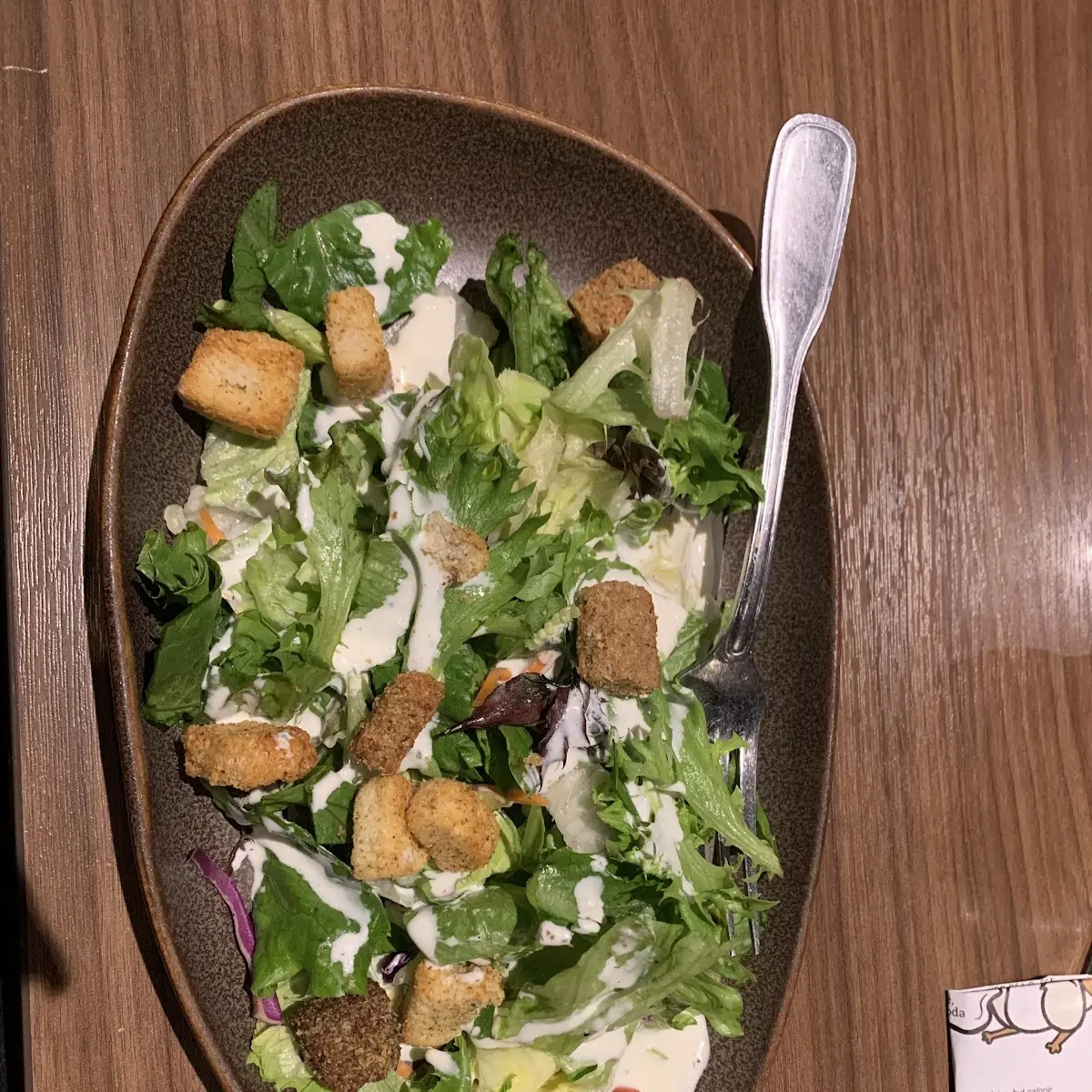 Garden Salad w Ranch Dressing