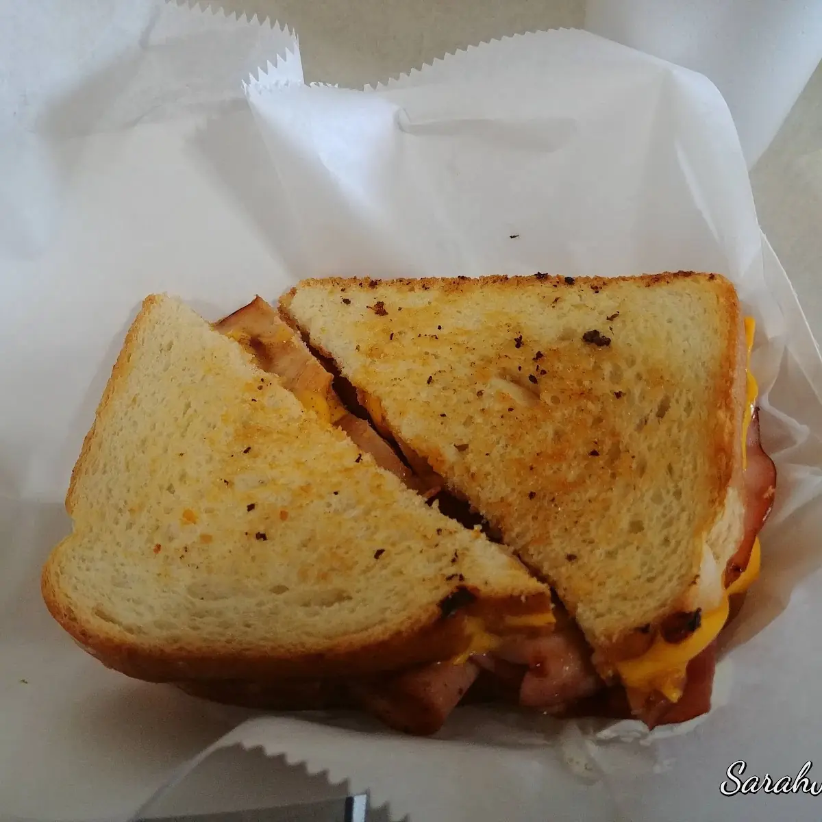 Grilled Ham & Cheese Sandwich