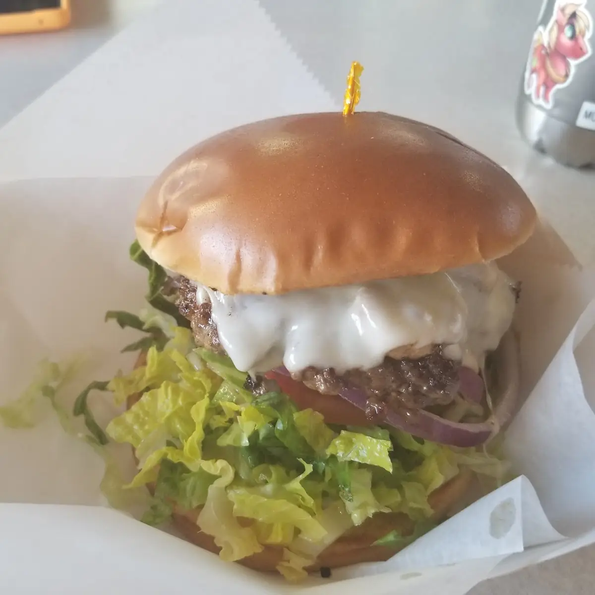 Mushroom Swiss Burger