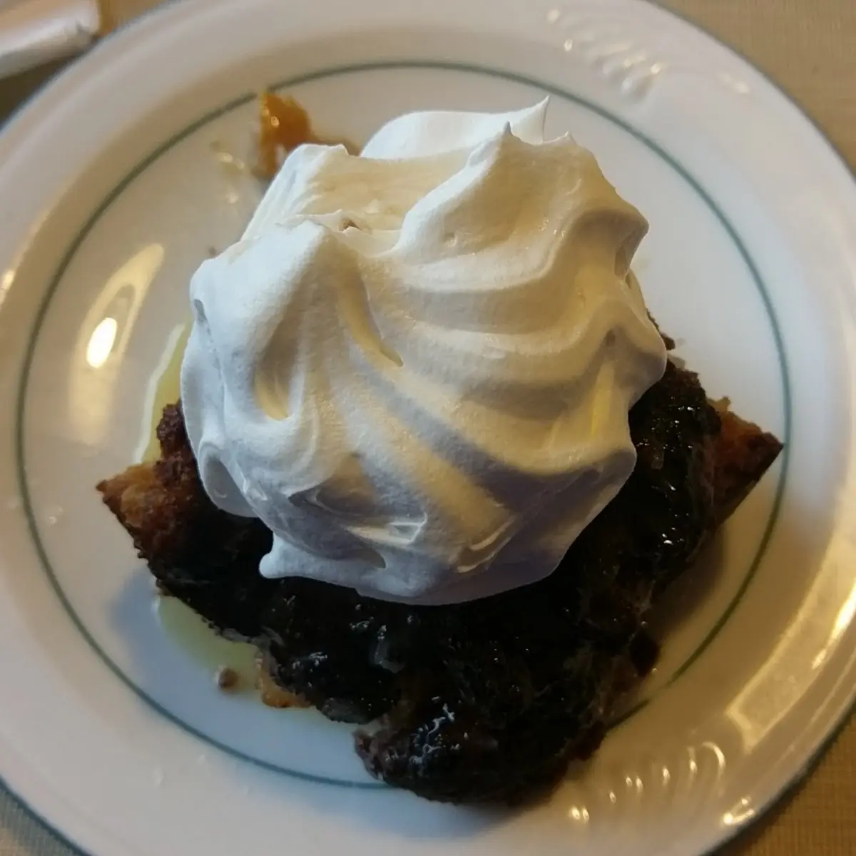 Peach Bread Pudding
