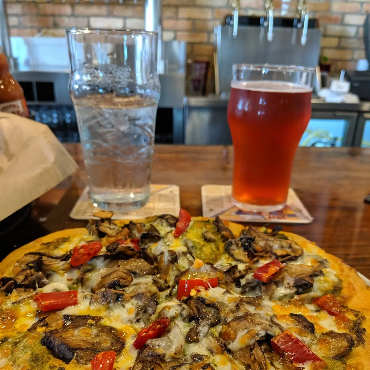 Mushroom Pizza
