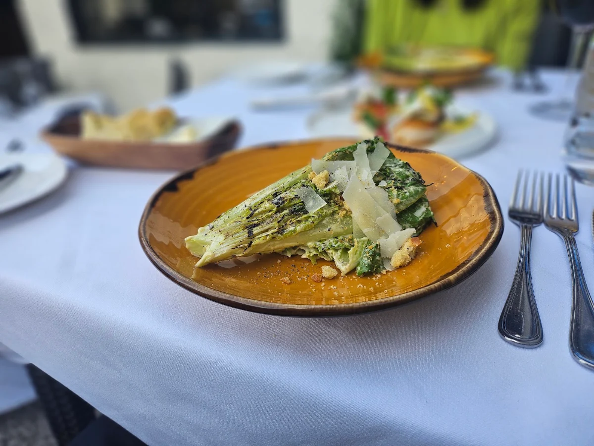 Grilled Caesar Salad