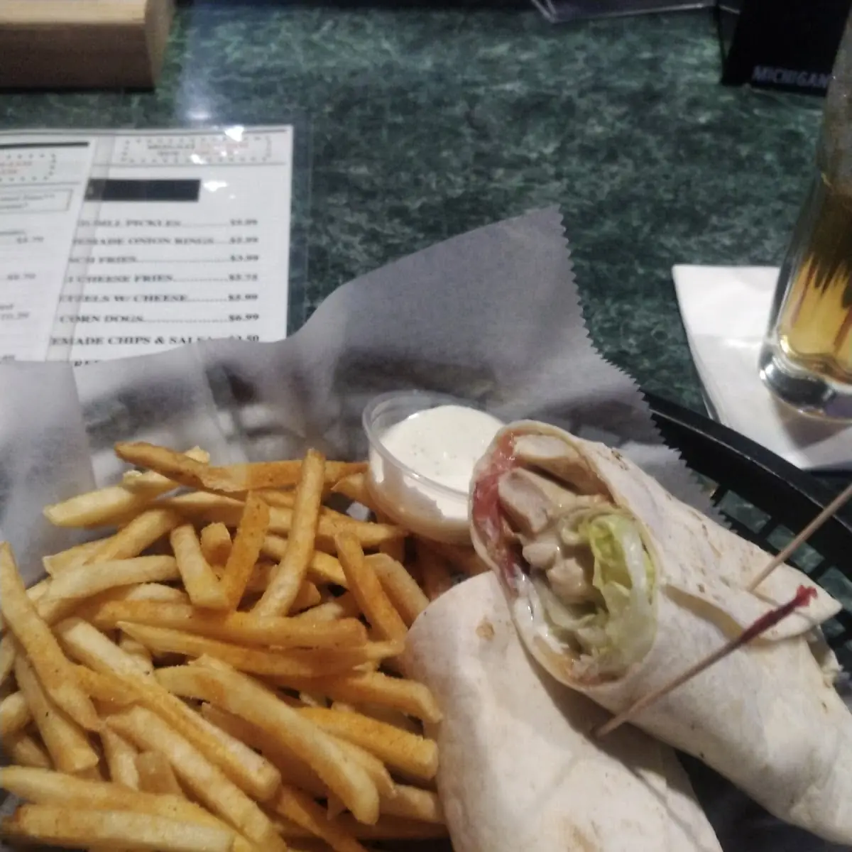 Chicken Bacon Wrap