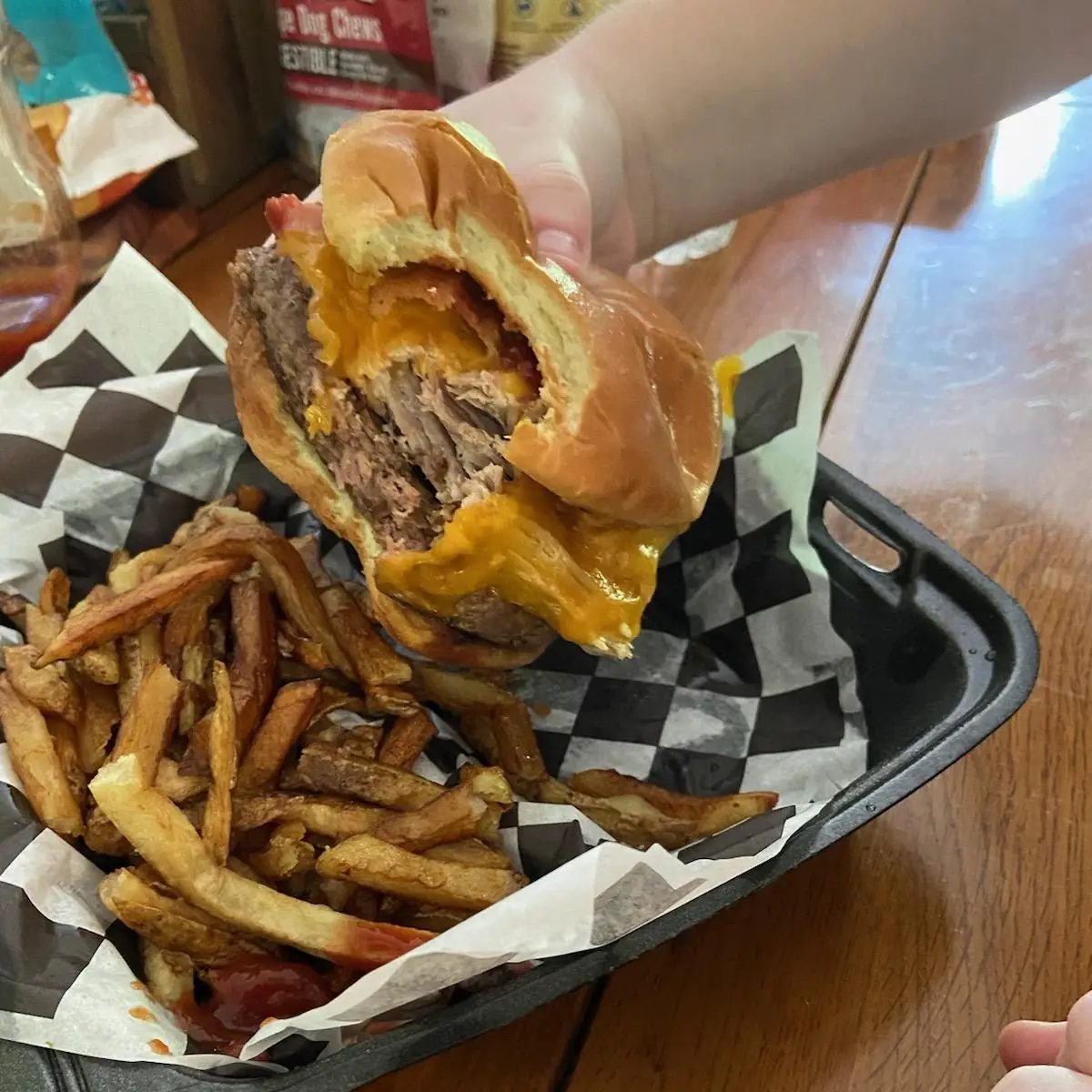 Bacon & Cheese Sliced Pork Combo
