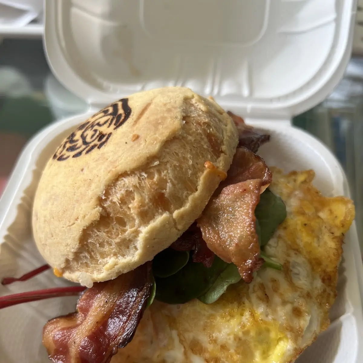Bacon Egg Cheese Breakfast Sandwich