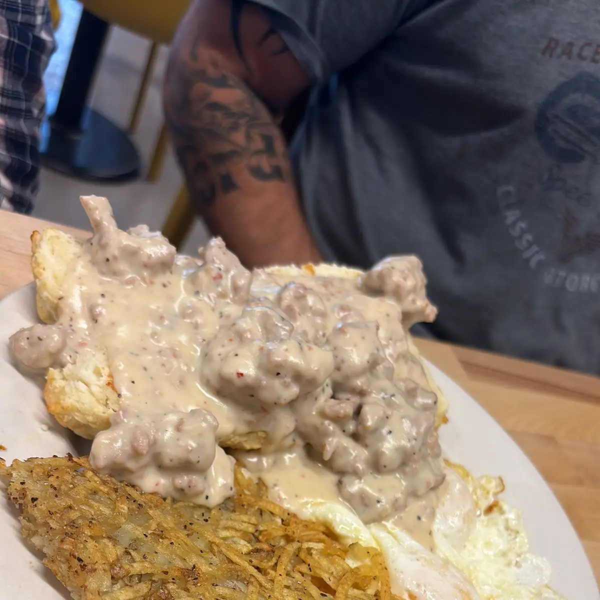Biscuits and Sausage Gravy