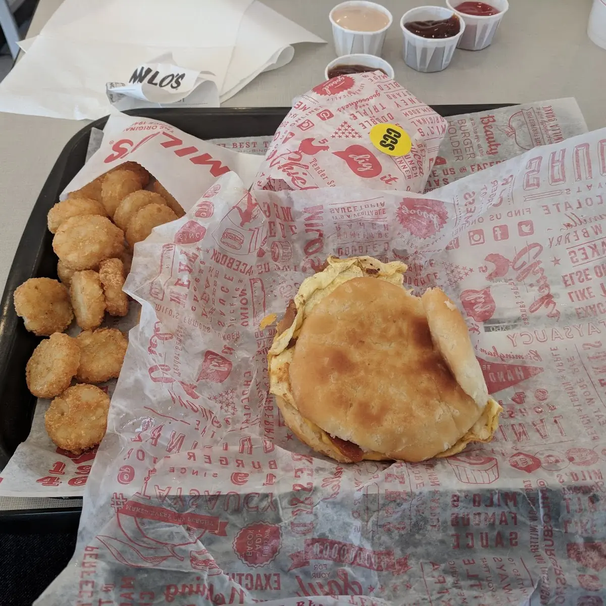 Bacon Egg and Cheese Biscuit