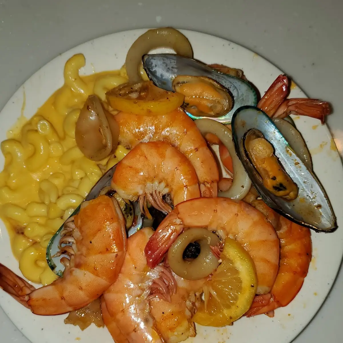 Cajun Seafood Mac and Cheese